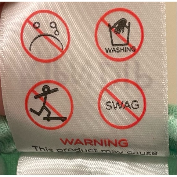 RIPNDIP Light Green Lord Nermal Cat Hanging from Upside-Down Pocket T-Shirt XL - Picture 5 of 6